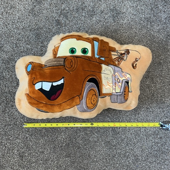 Disney Pixar Tow Mater Pillow Plush Stuffed Animal Cars - Picture 10 of 11